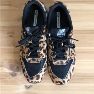 New balance x jcrew 996 leopard trainers, 8.5